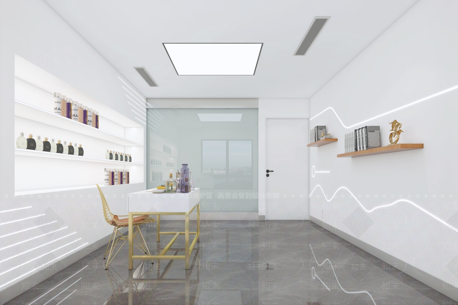 现代直播间3D模型下载【ID:974823985】