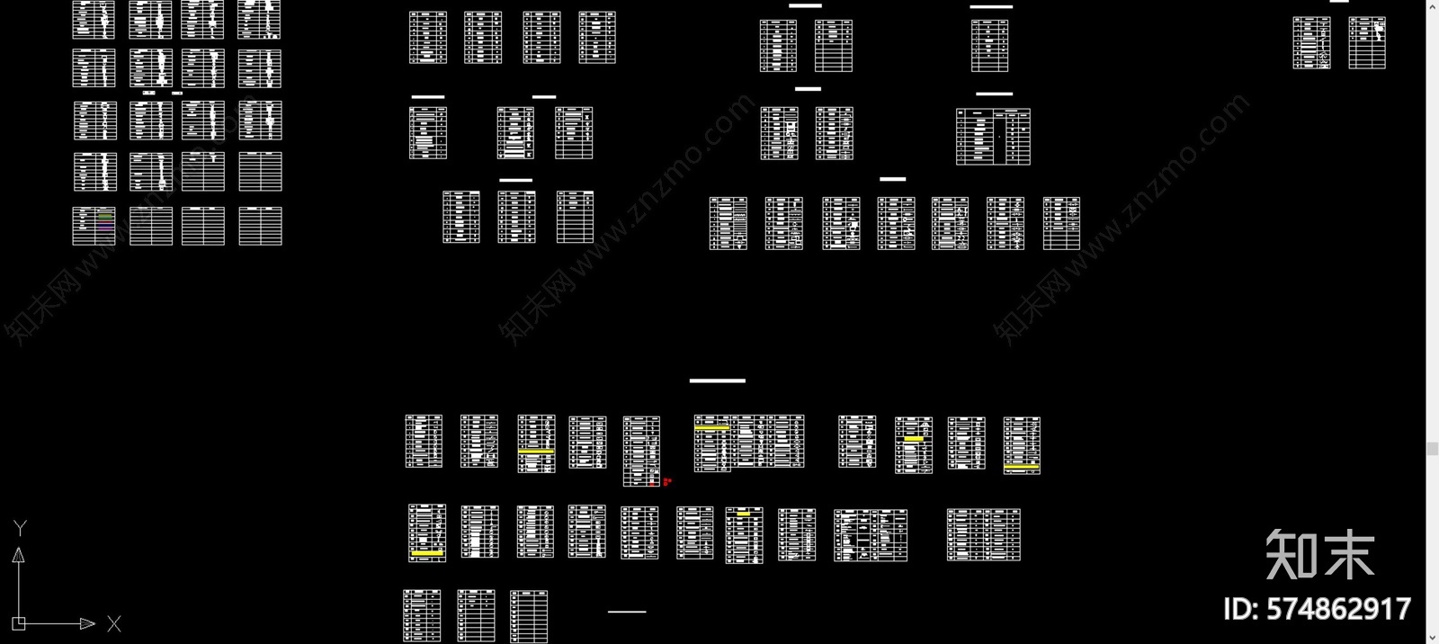 弱电系统图例施工图下载【ID:574862917】