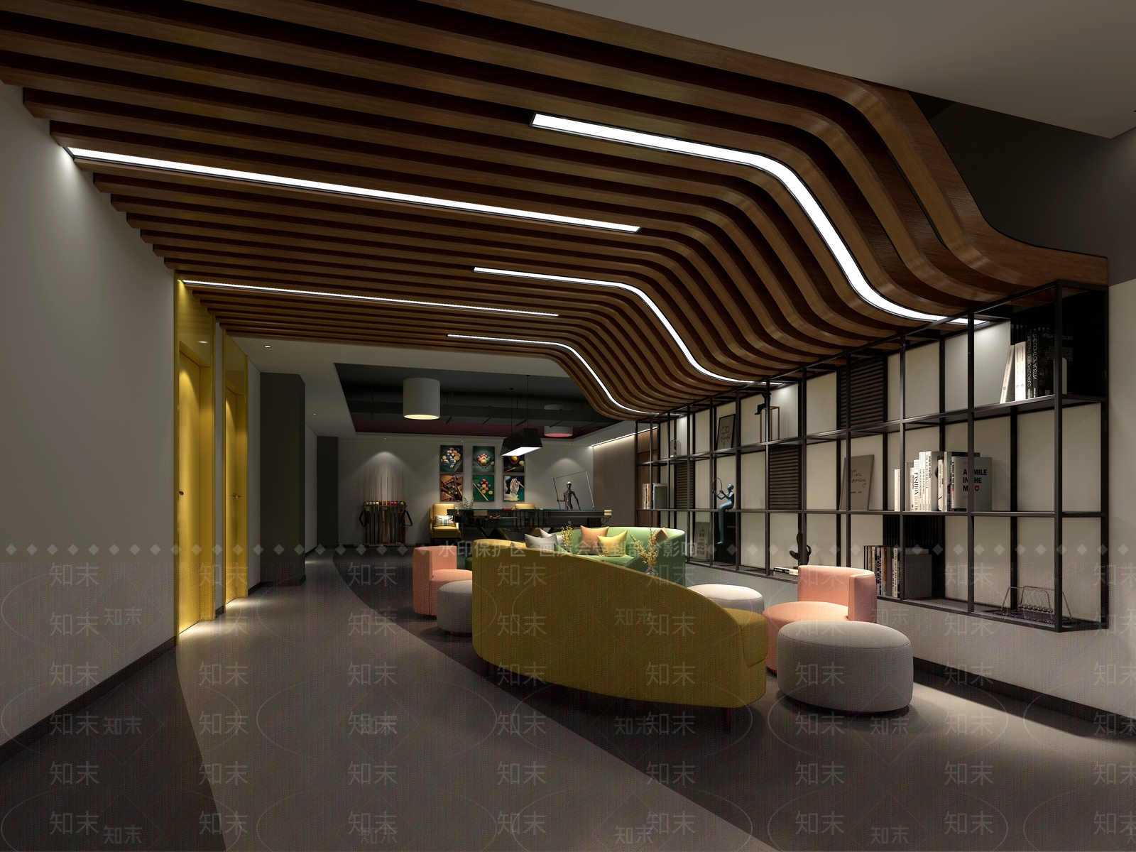 现代台球桌3D模型下载【ID:974903963】