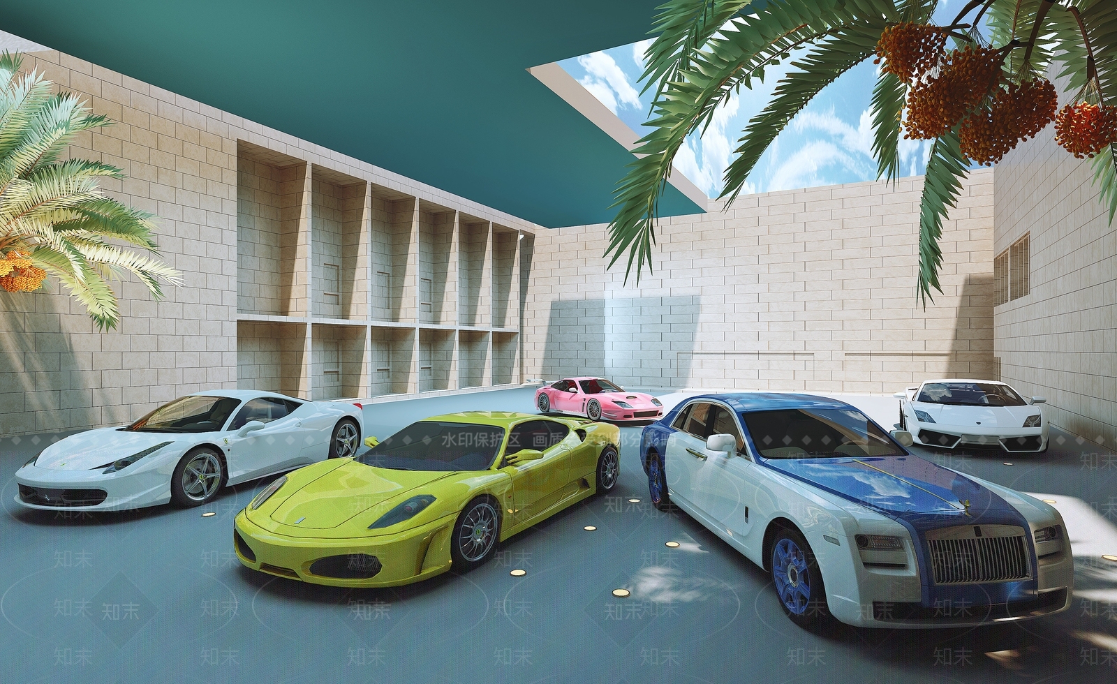 现代汽车模型3D模型下载【ID:974917769】