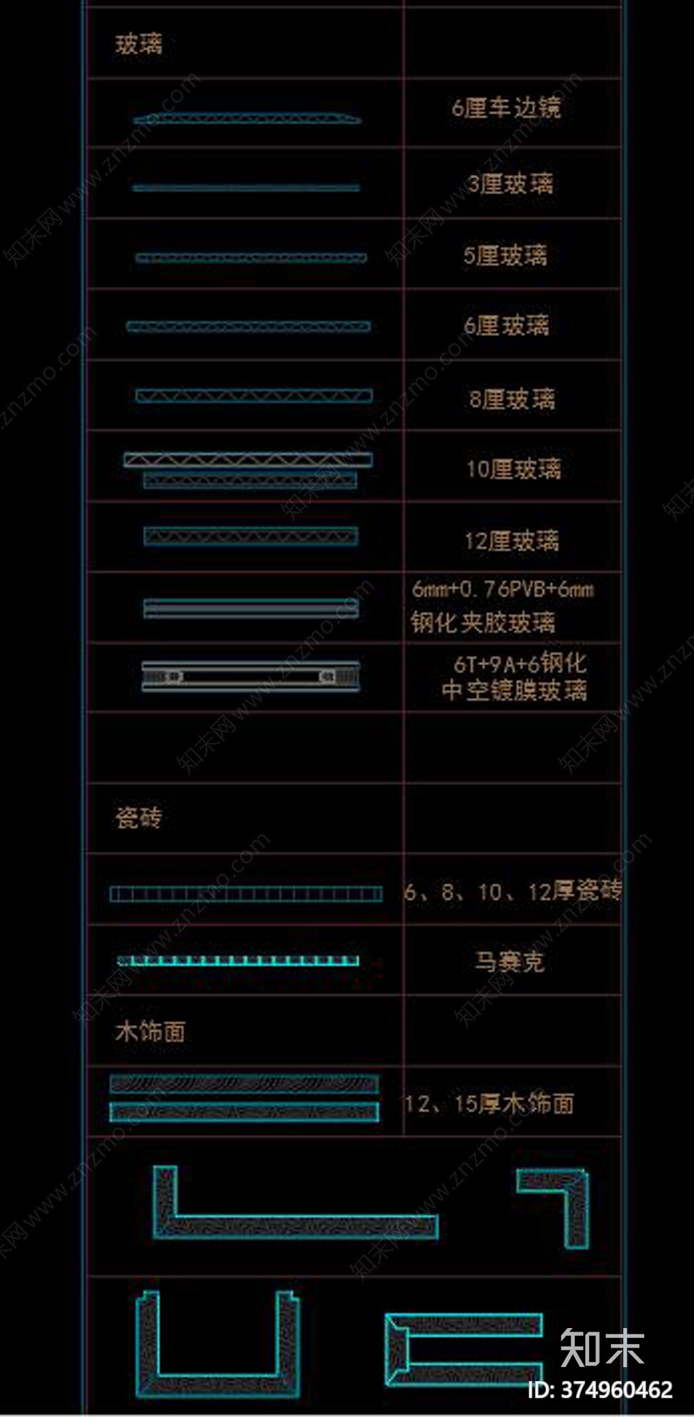 五金动态块CAD施工图下载【ID:374960462】