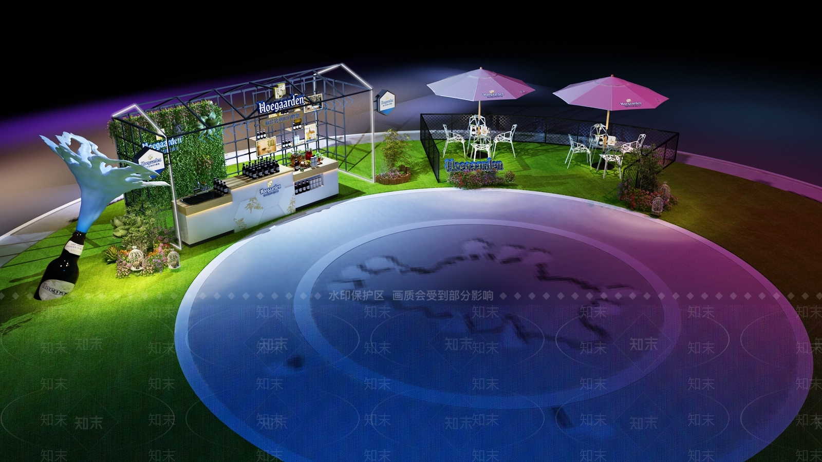 现代活动中心3D模型下载【ID:574969077】