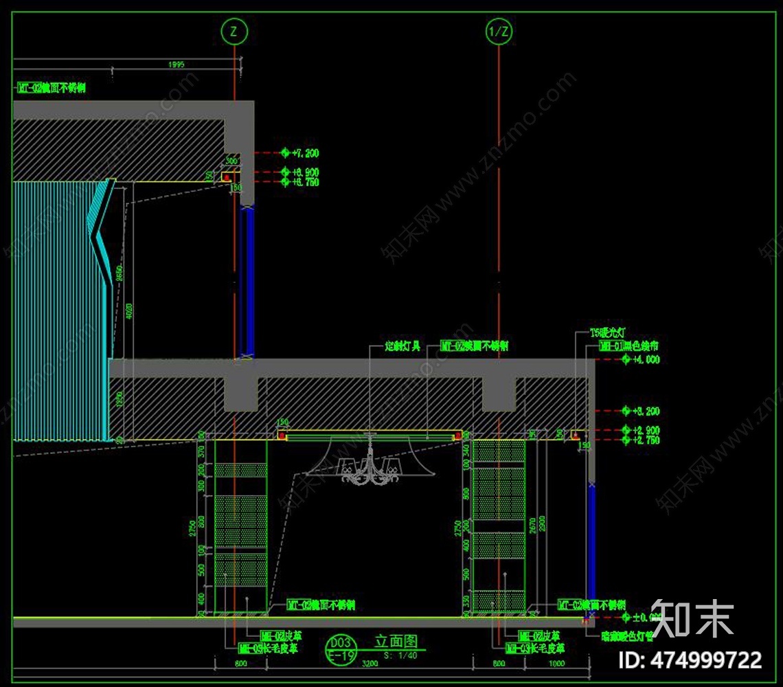 麻辣烫店面cad施工图下载【ID:474999722】