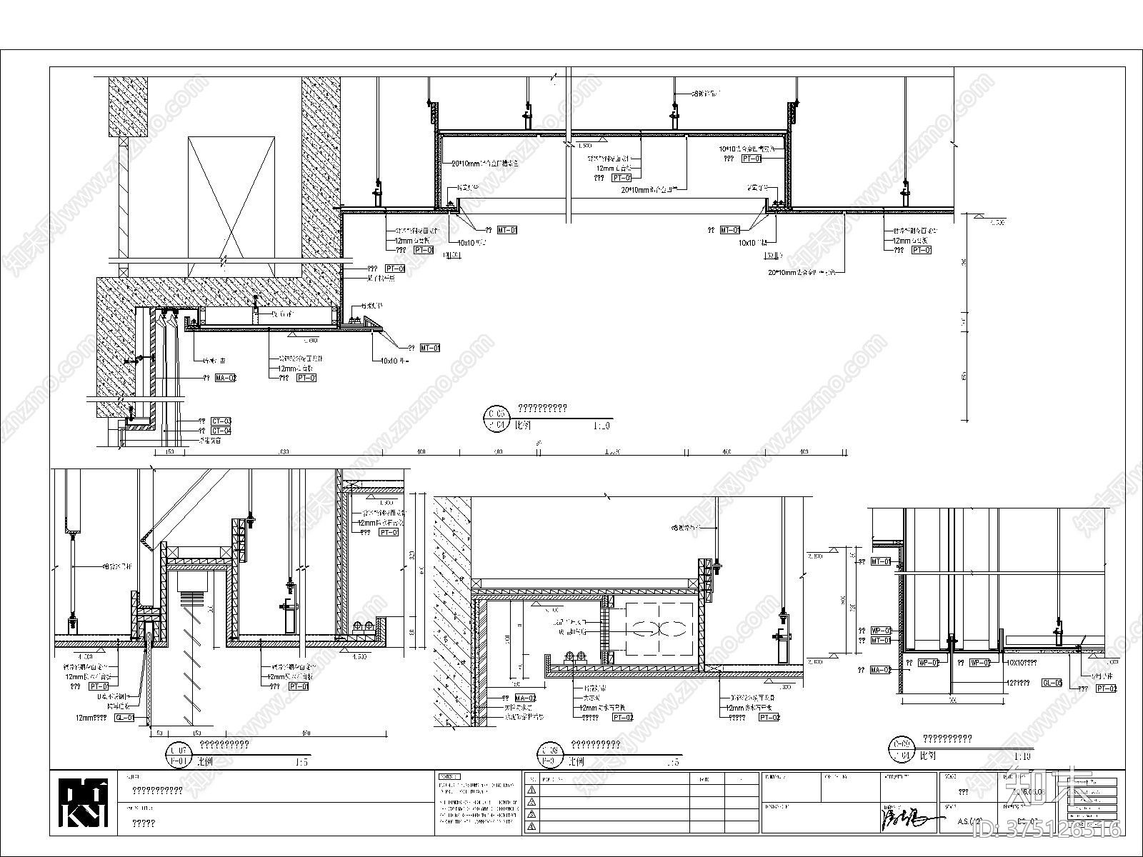 佛山南海奥园项目售楼处cad施工图下载【ID:375126516】