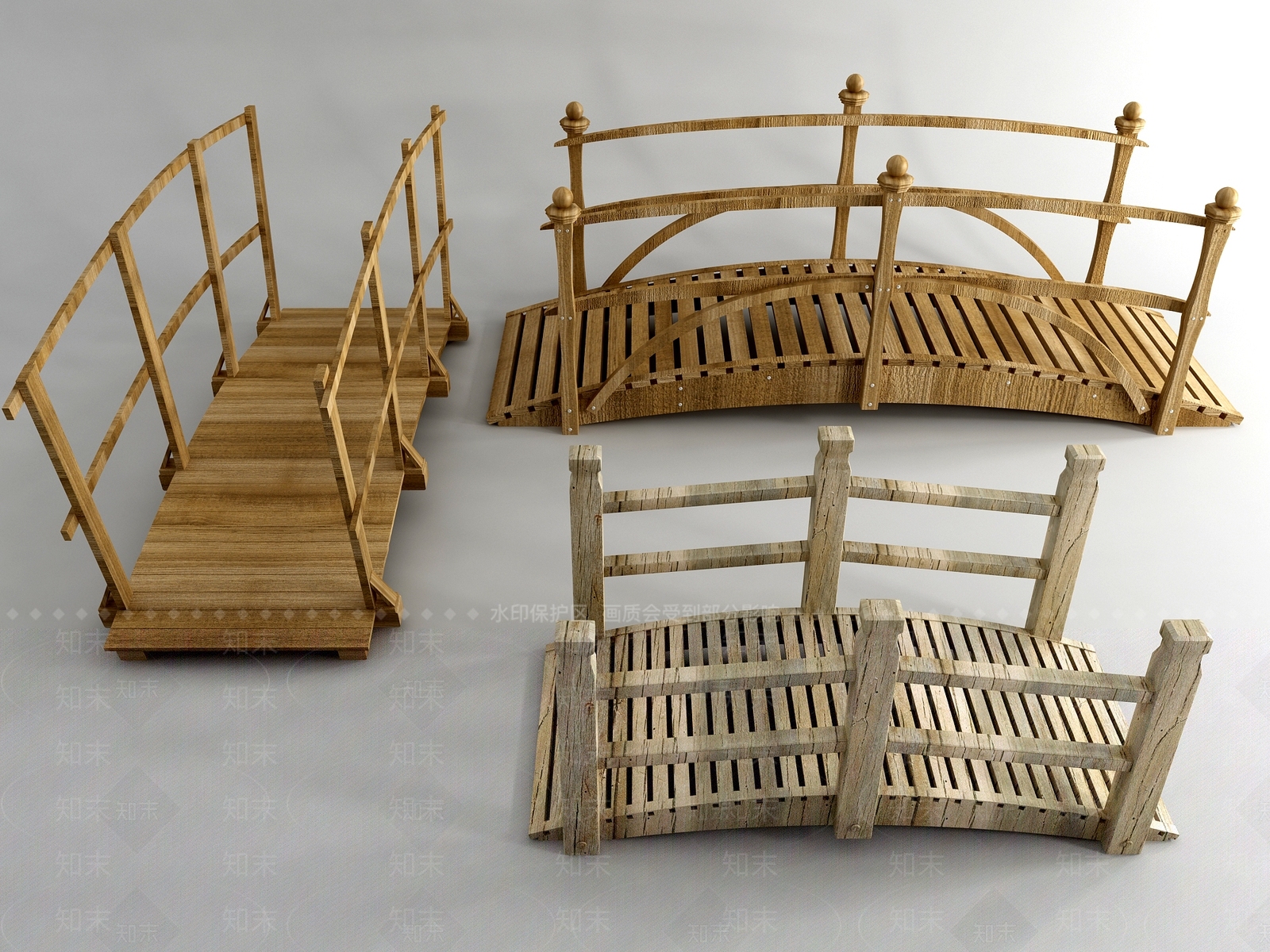 现代桥3D模型下载【ID:975195159】