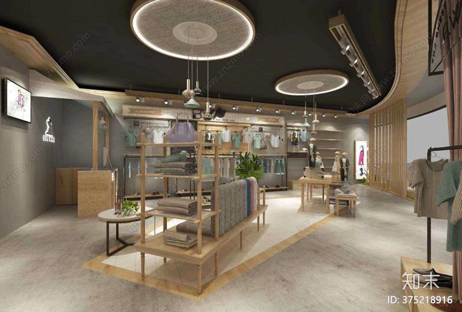 全套童装店cad施工图下载【ID:375218916】