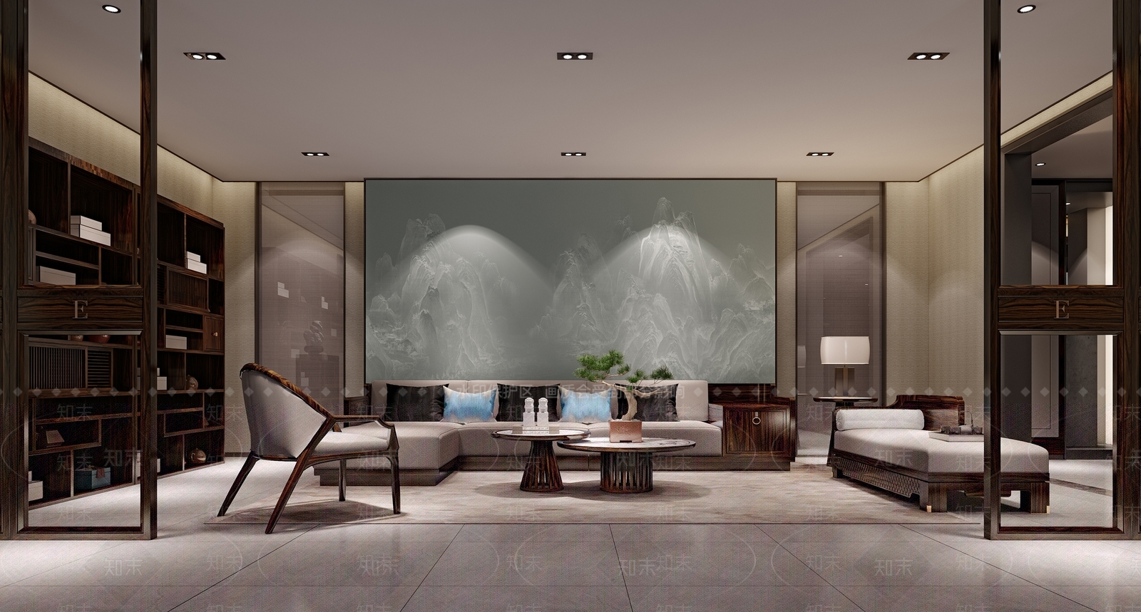 新中式专卖店3D模型下载【ID:375362093】