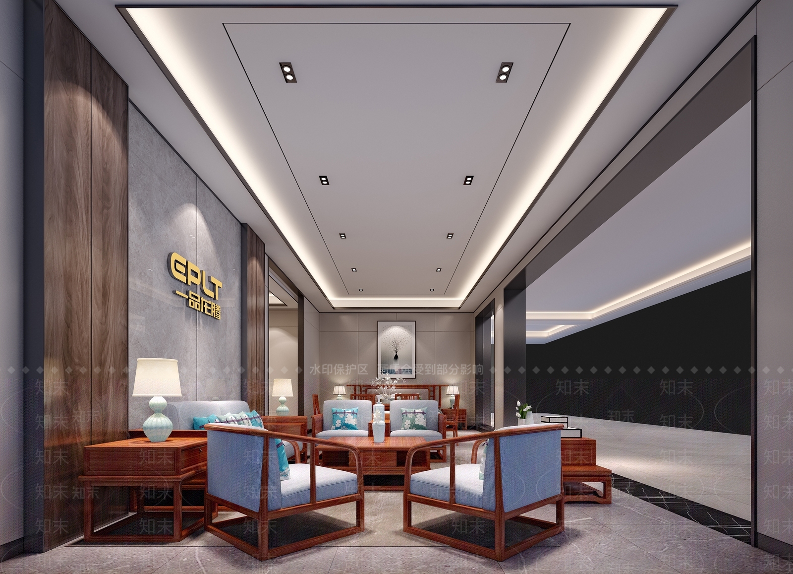 现代家居专卖店3D模型下载【ID:375419002】