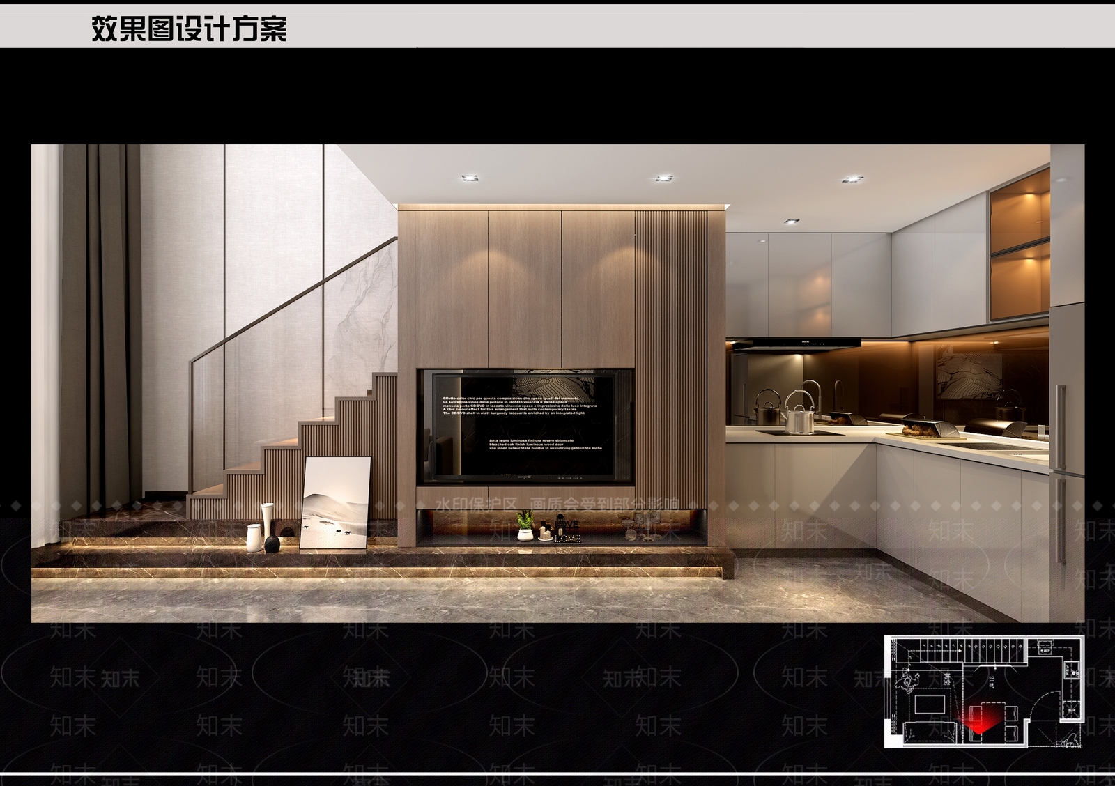 现代单身公寓3D模型下载【ID:975429775】