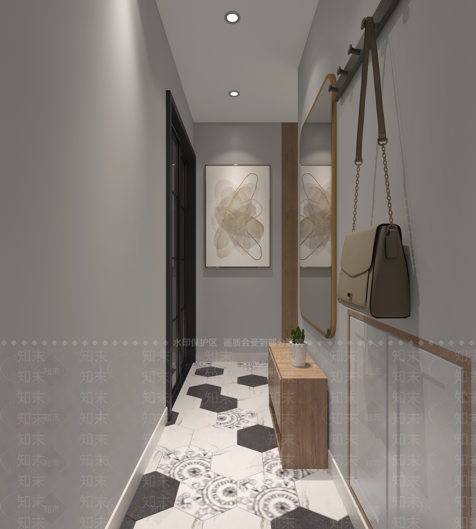 北欧餐厅3D模型下载【ID:975523717】