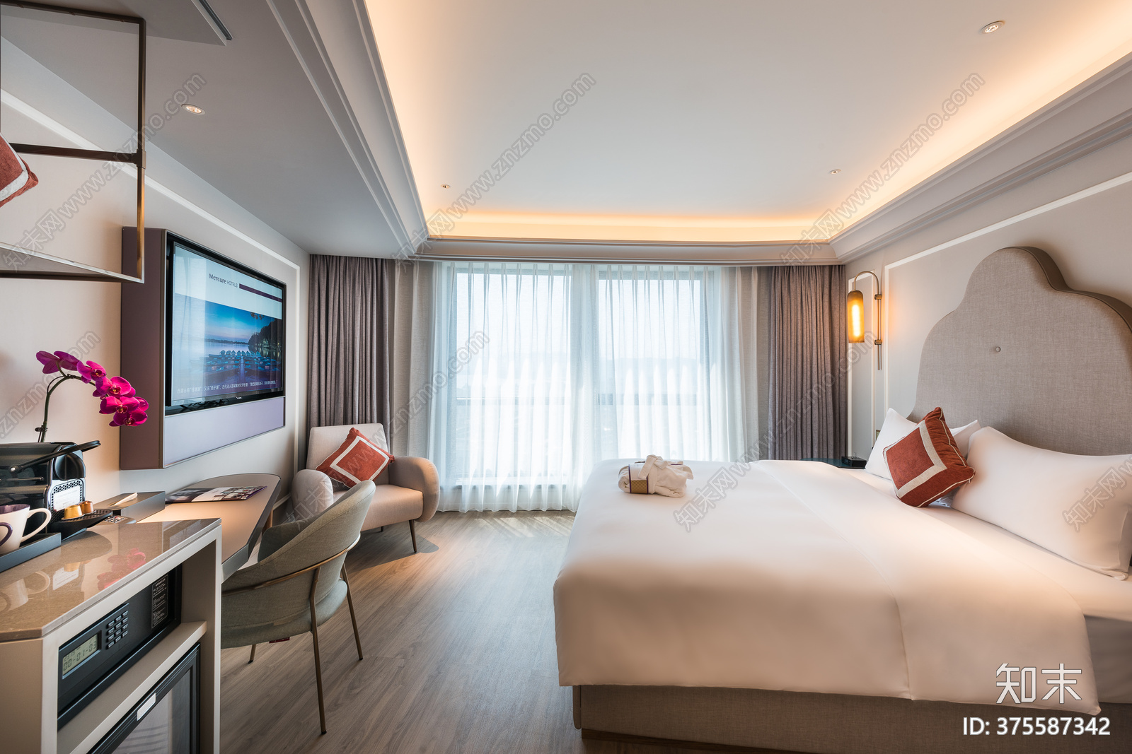 杭州西湖雅高美居酒店施工图下载【ID:375587342】