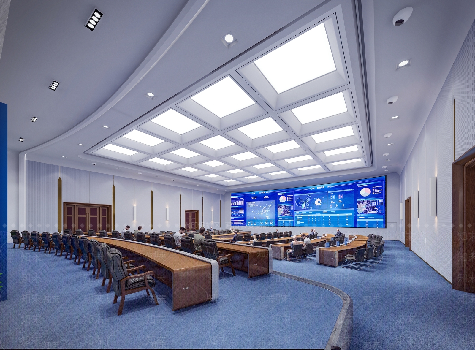 现代大厅3D模型下载【ID:476038067】