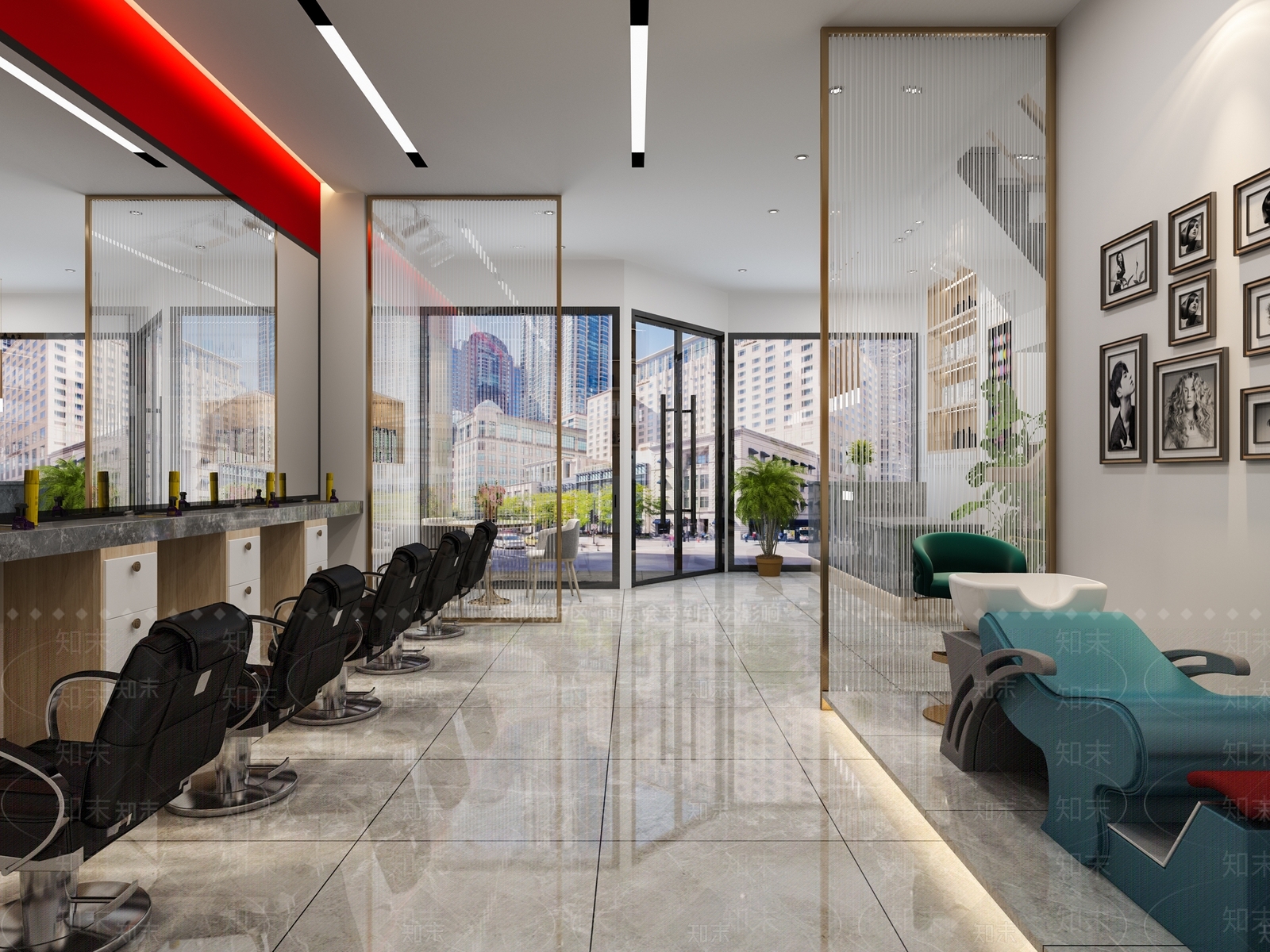 现代理发店3D模型下载【ID:376380497】