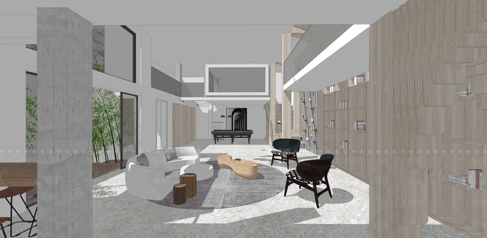 现代儿童玩具房SU模型下载【ID:476892669】