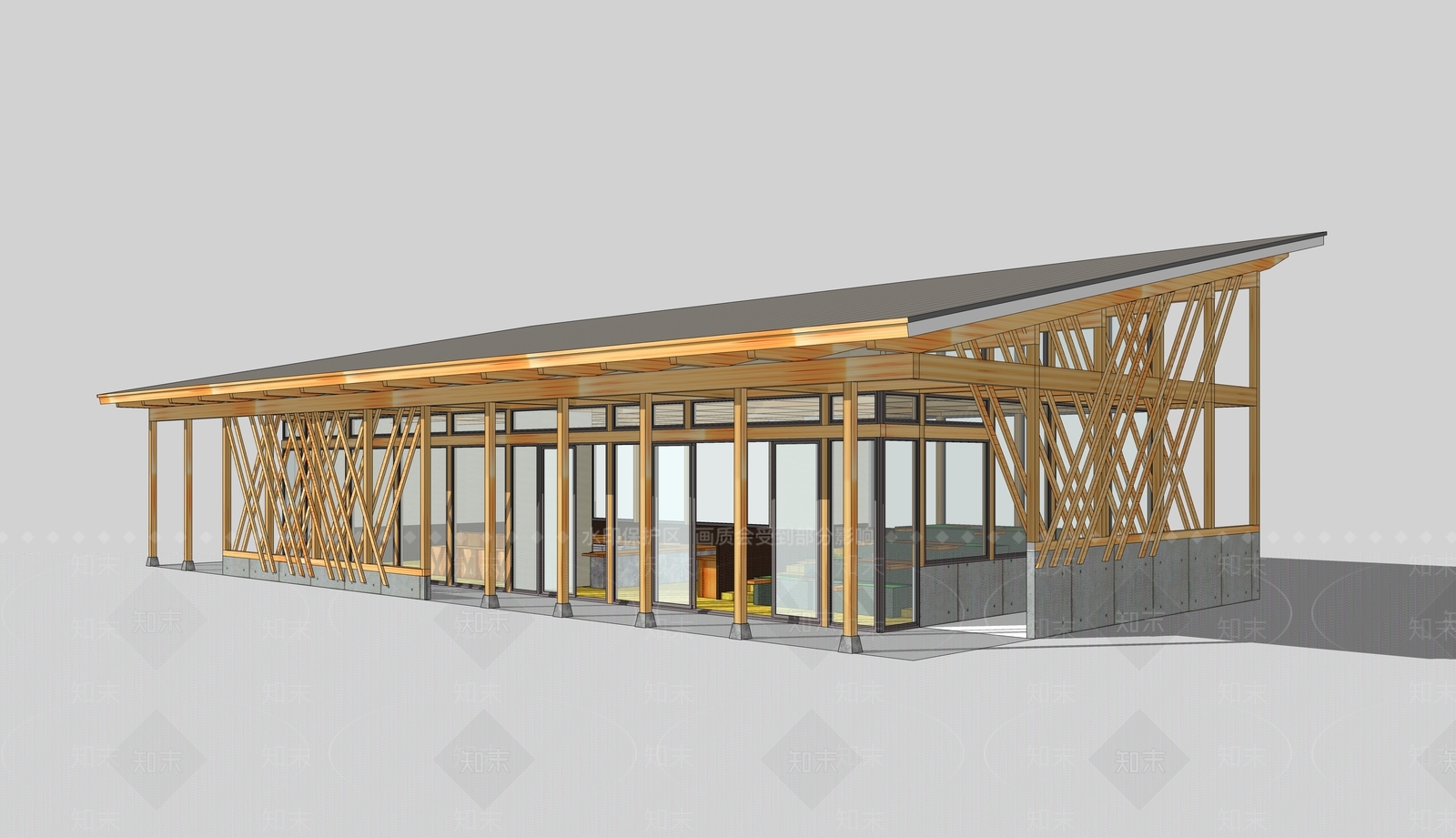 餐饮建筑SU模型精品下载_SketchUp模型_知末网