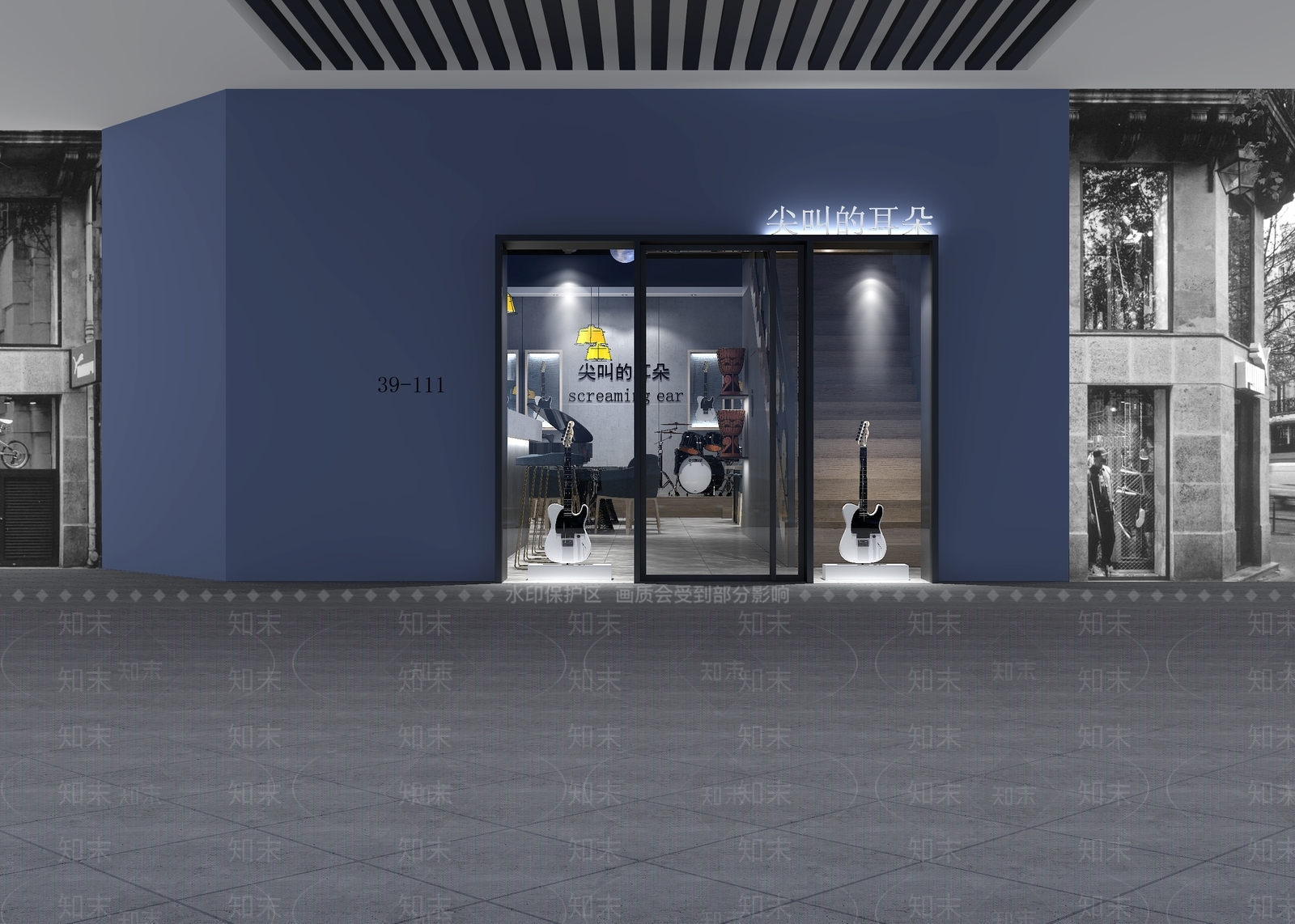 工业风西餐厅3D模型下载【ID:577042463】