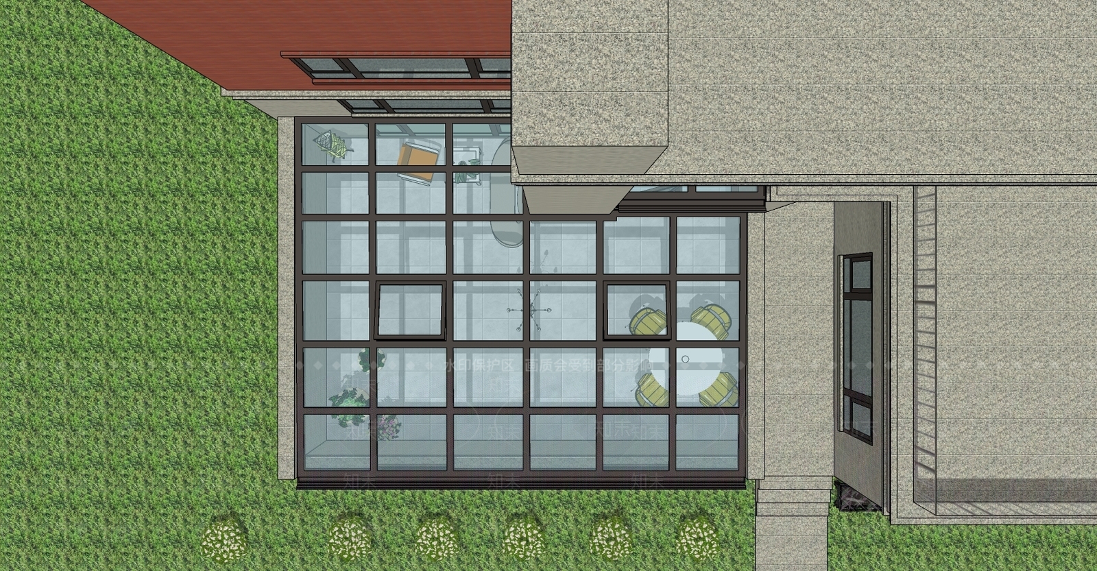现代天窗SU模型下载【ID:477050992】