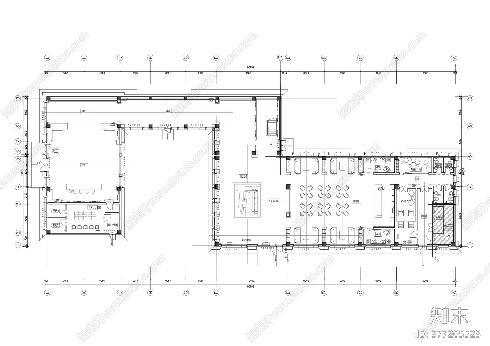 赛拉维设计cad施工图下载【ID:377205523】