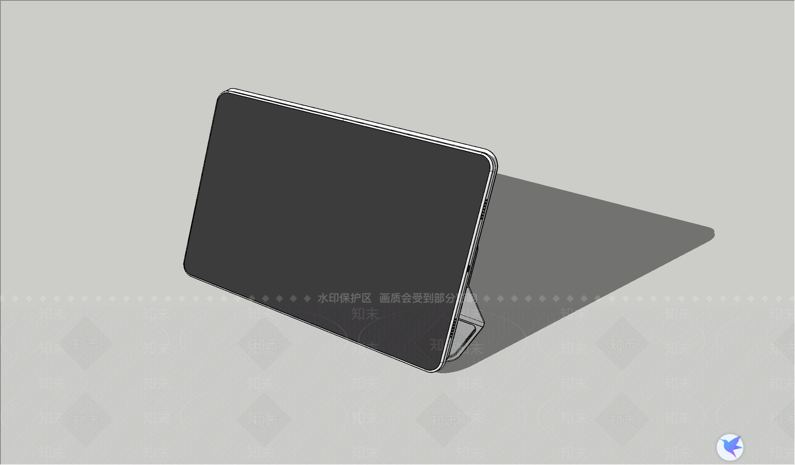 工业显示屏SU模型下载【ID:877499616】
