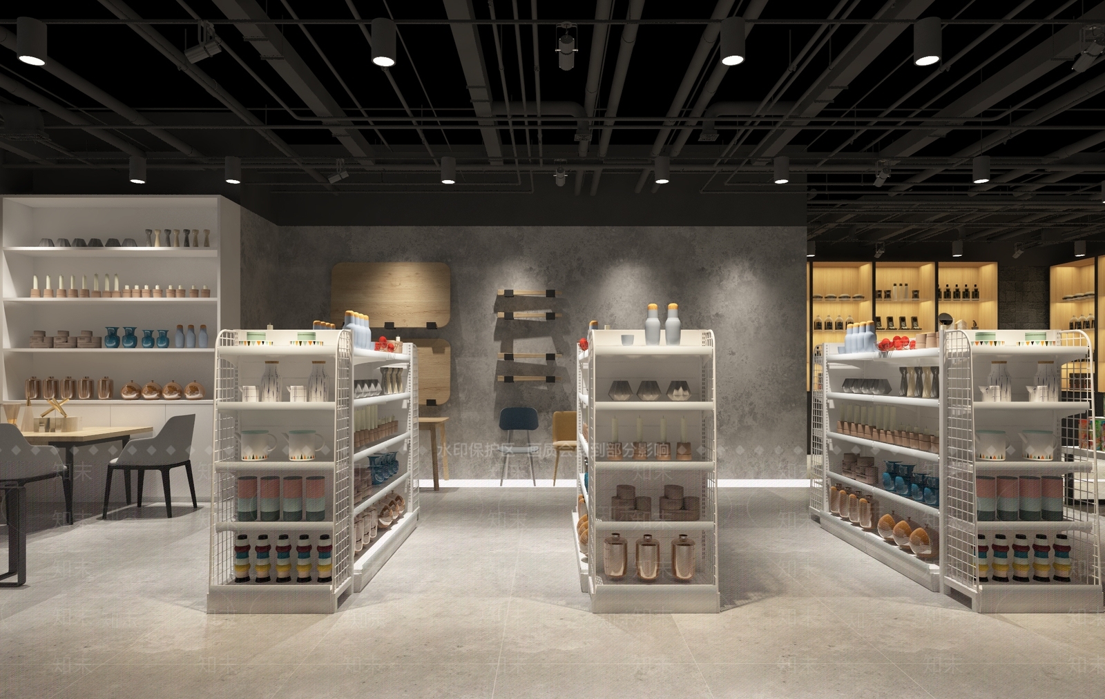 现代文具店3D模型下载【ID:677582970】