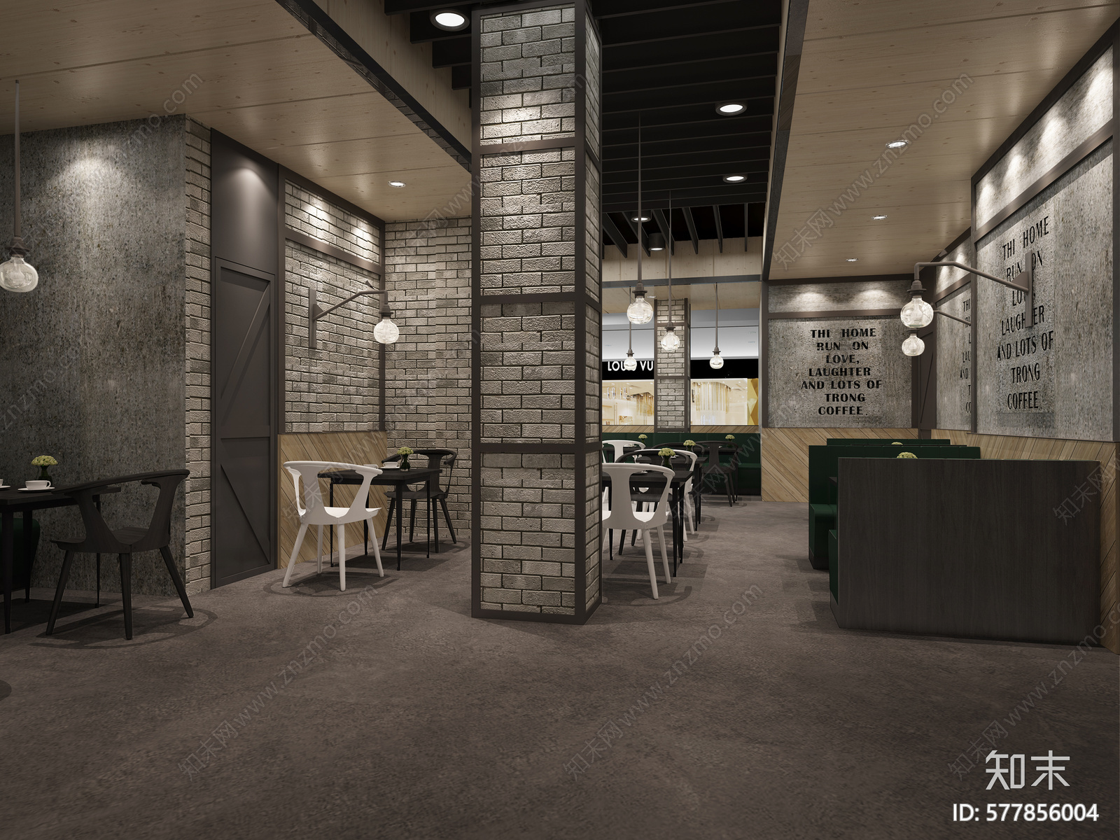 茶餐厅cad施工图下载【ID:577856004】