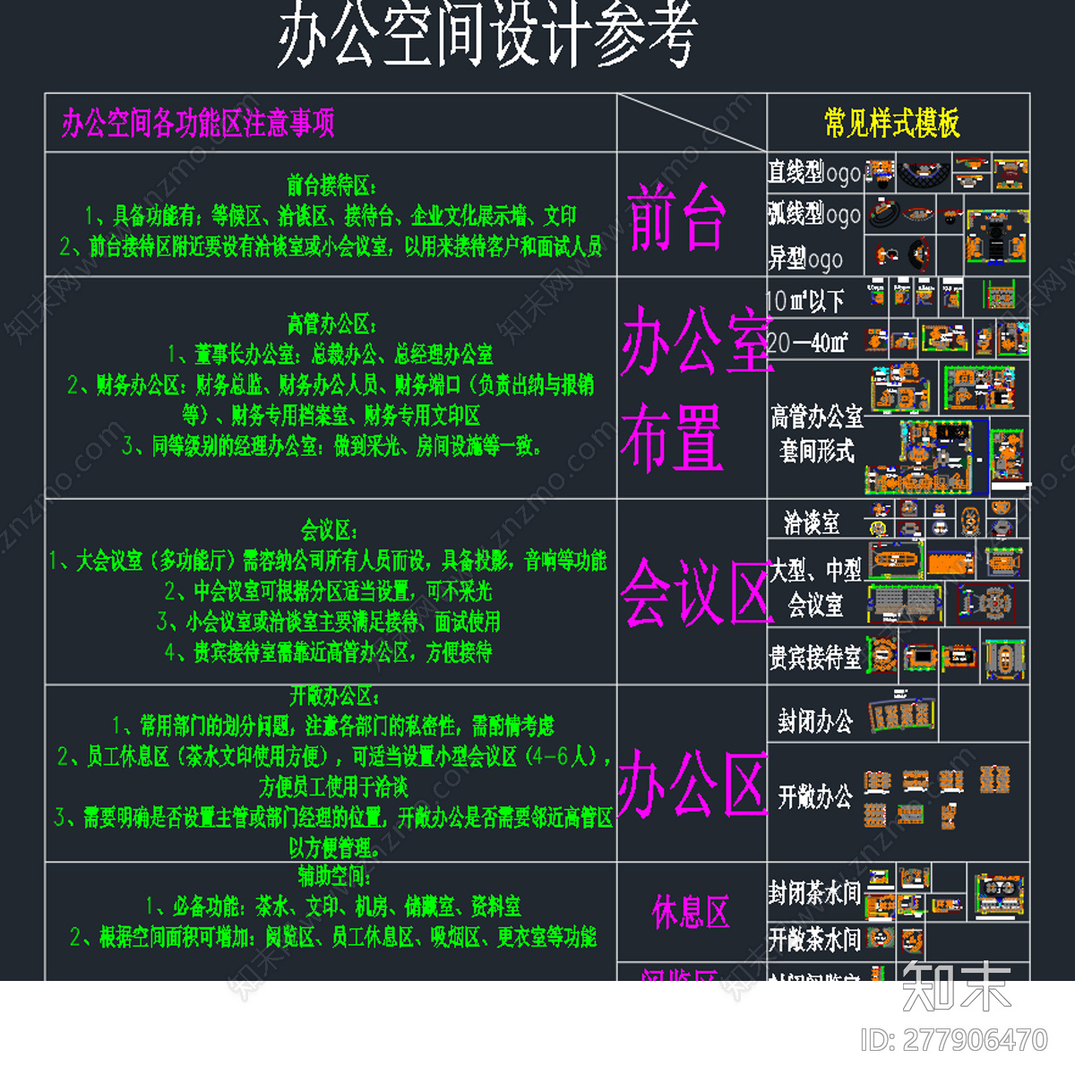 办公cad施工图下载【ID:277906470】