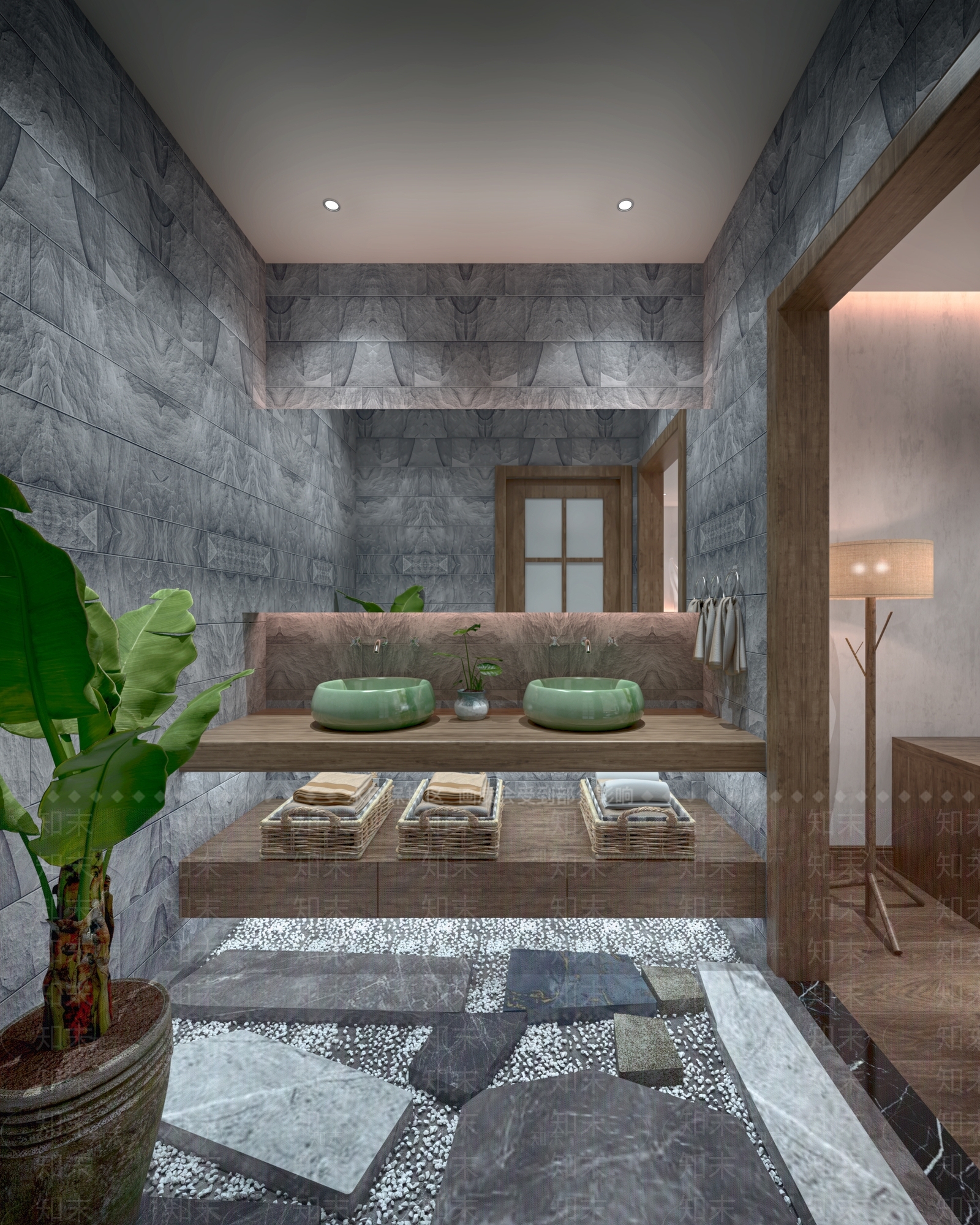 现代民宿3D模型下载【ID:978097627】