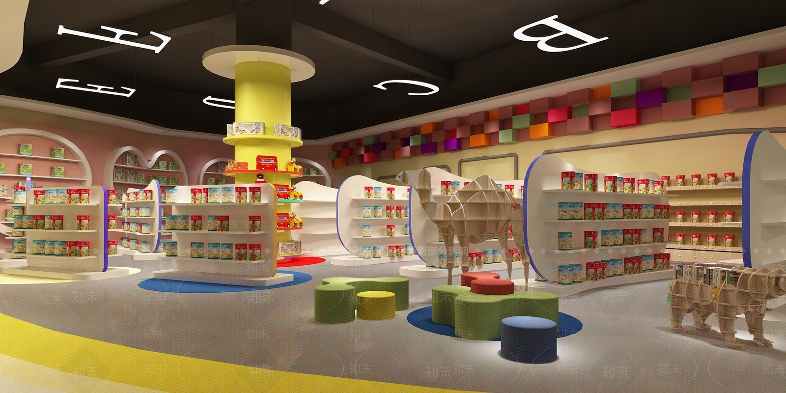 现代商场3D模型下载【ID:278116987】