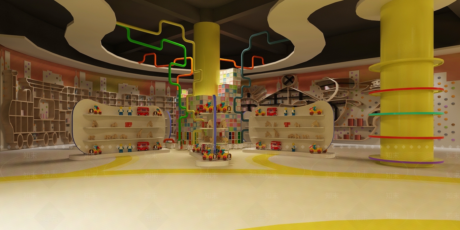 现代商场3D模型下载【ID:278120937】