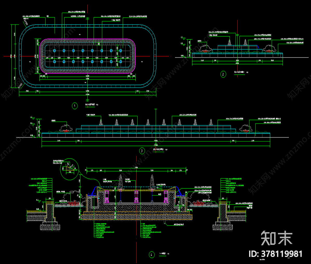 现代入口施工图下载【ID:378119981】
