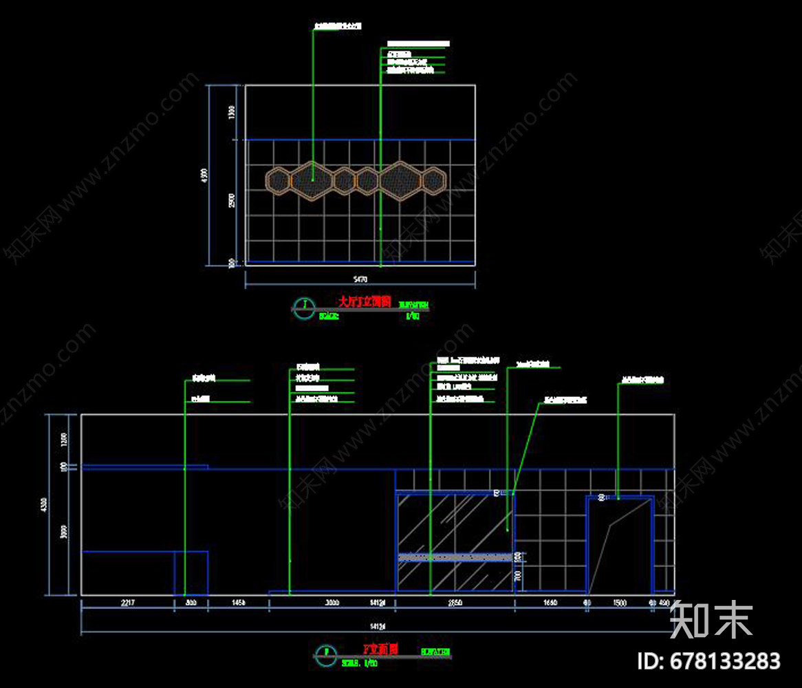 健身房cad施工图下载【ID:678133283】