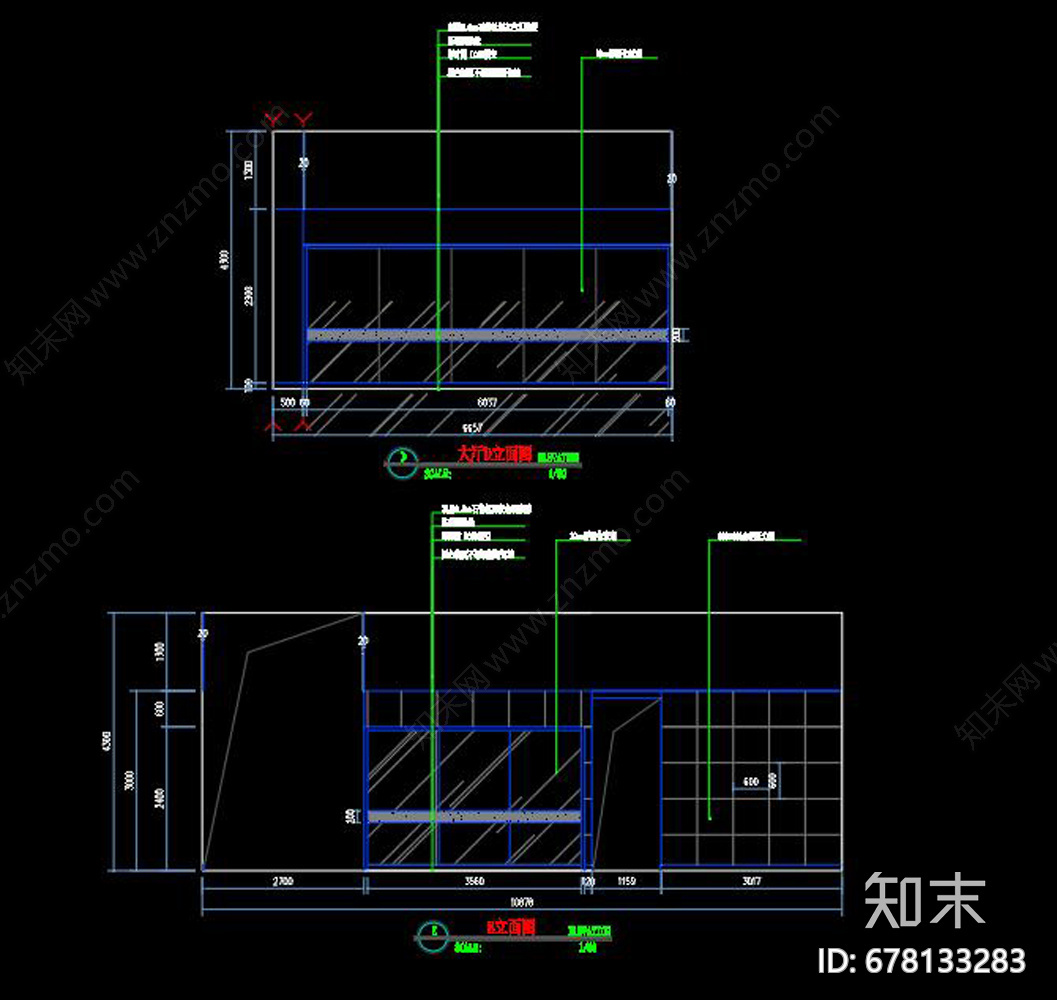 健身房cad施工图下载【ID:678133283】