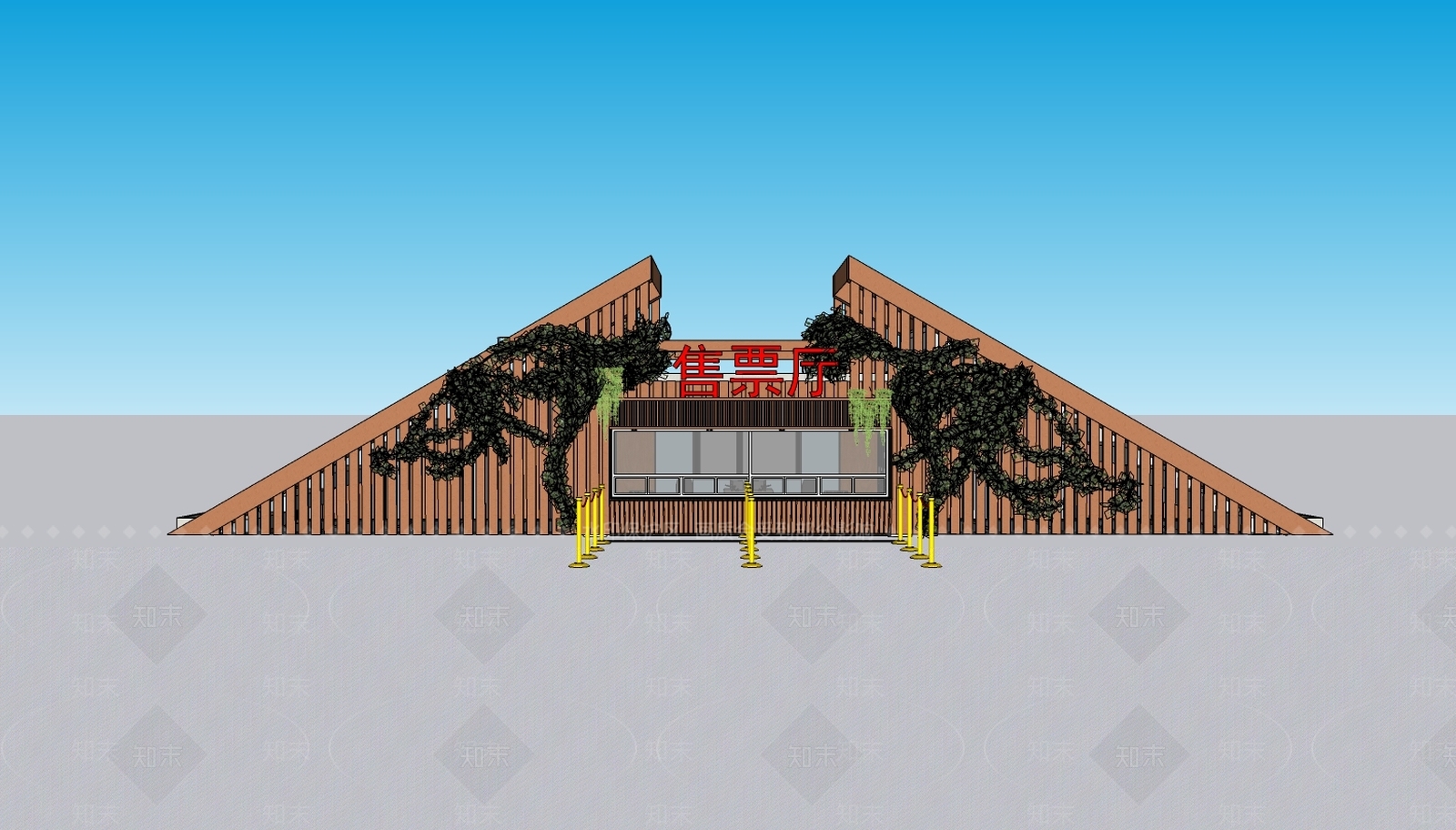 现代其他公建SU模型下载【ID:378181465】