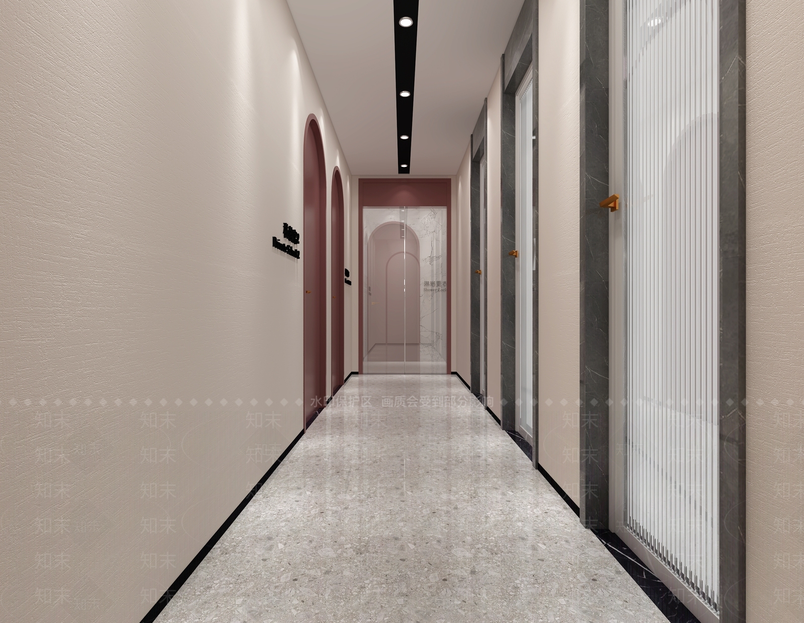 现代瑜伽室3D模型下载【ID:378186810】