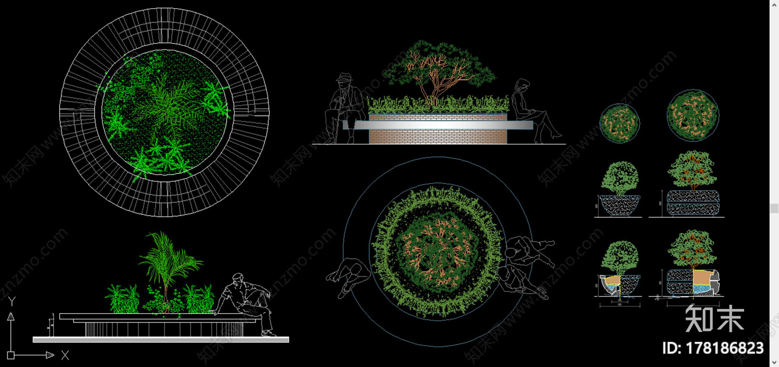 景观树池施工图下载【ID:178186823】
