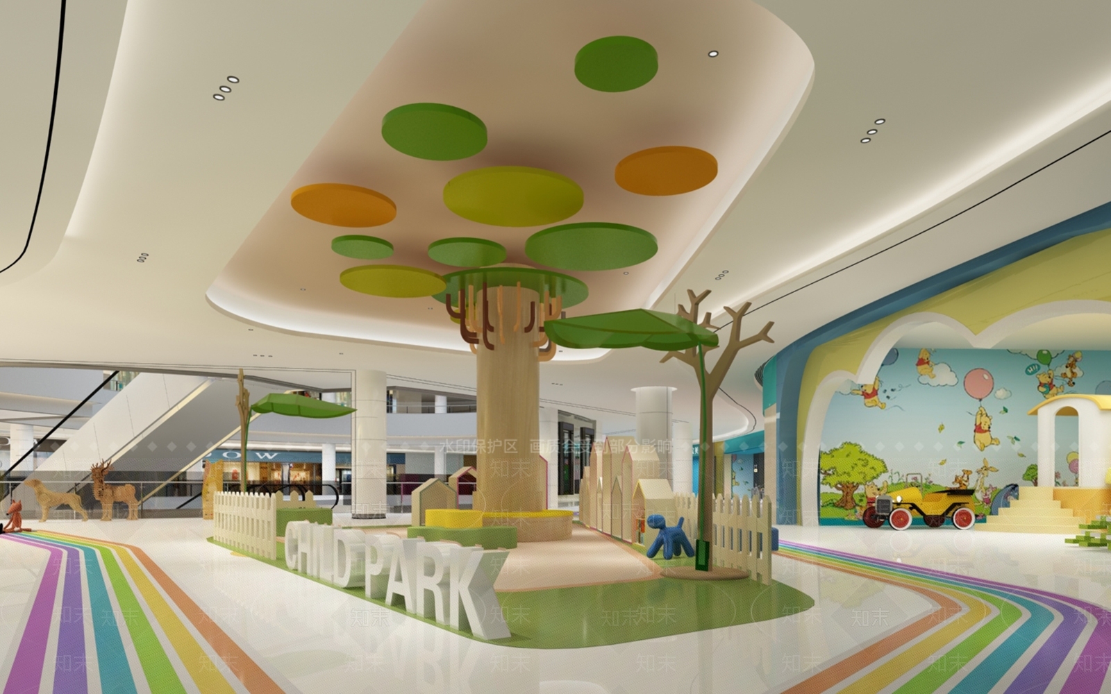 现代商场儿童区3D模型下载【ID:278198909】