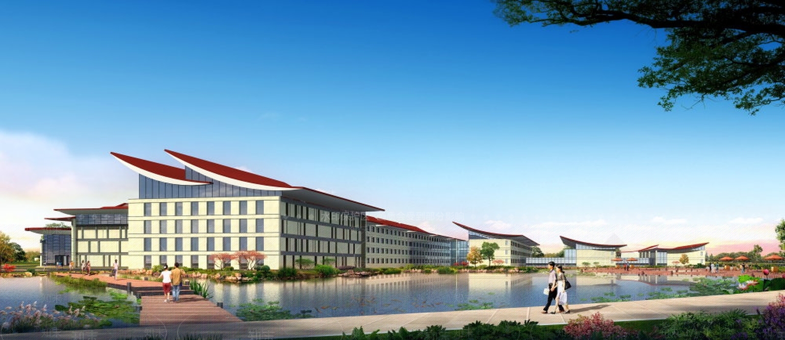 现代风格建筑SU模型下载【ID:878260494】