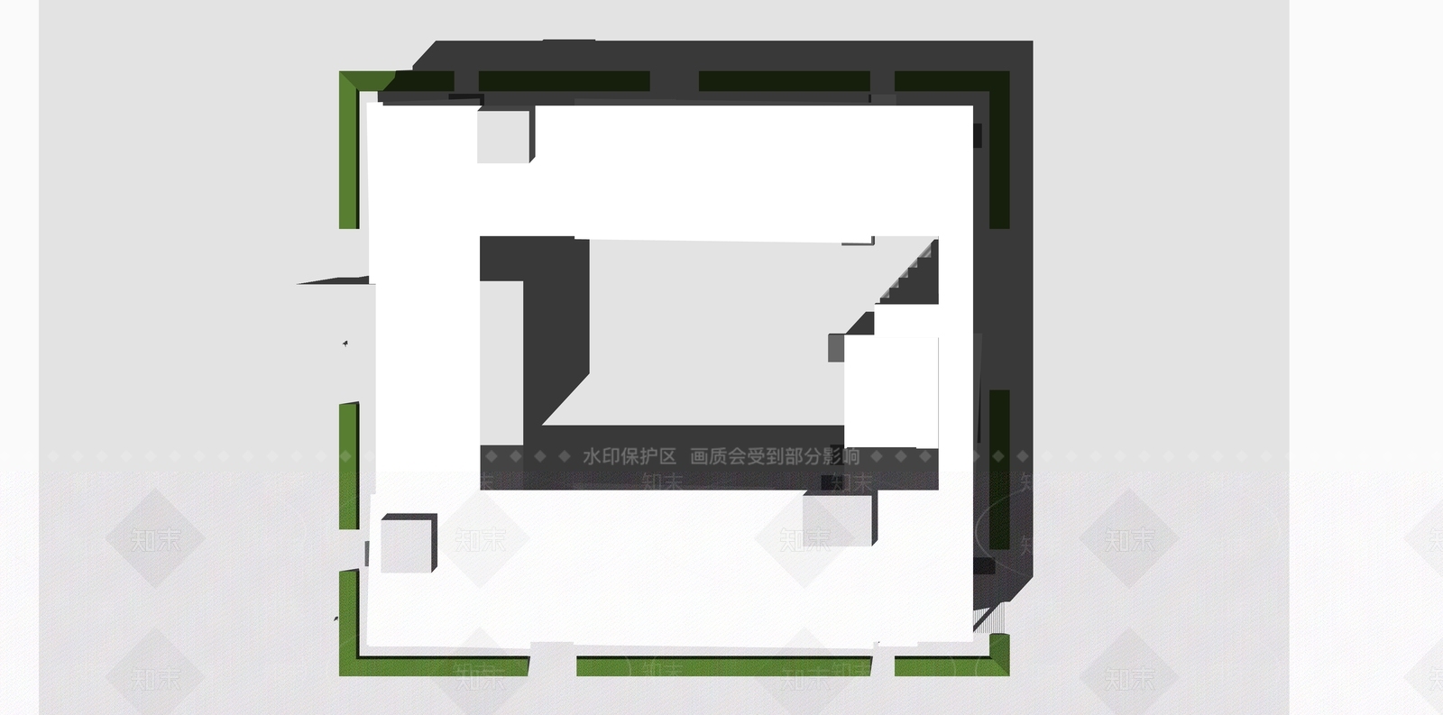 现代公建SU模型下载【ID:878301407】