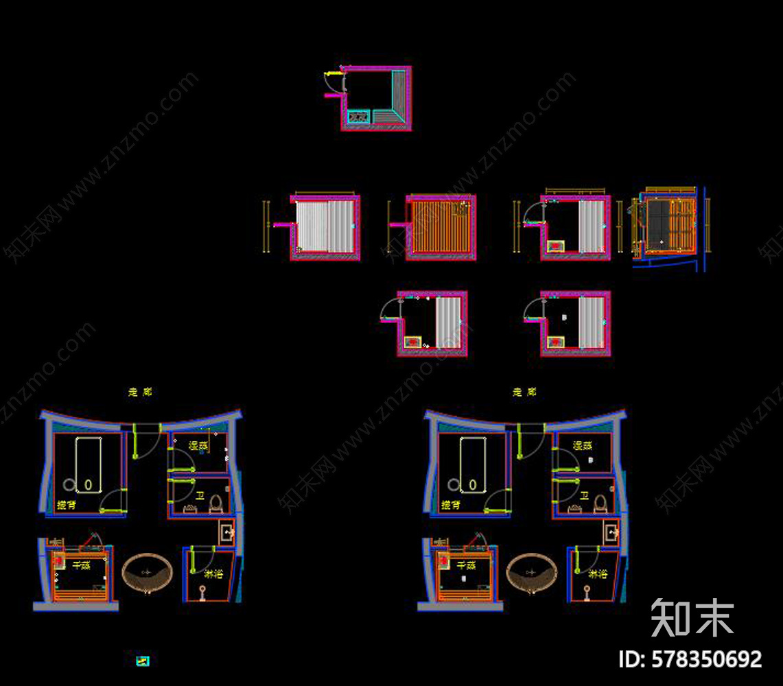 标准汗蒸桑拿cad施工图下载【ID:578350692】