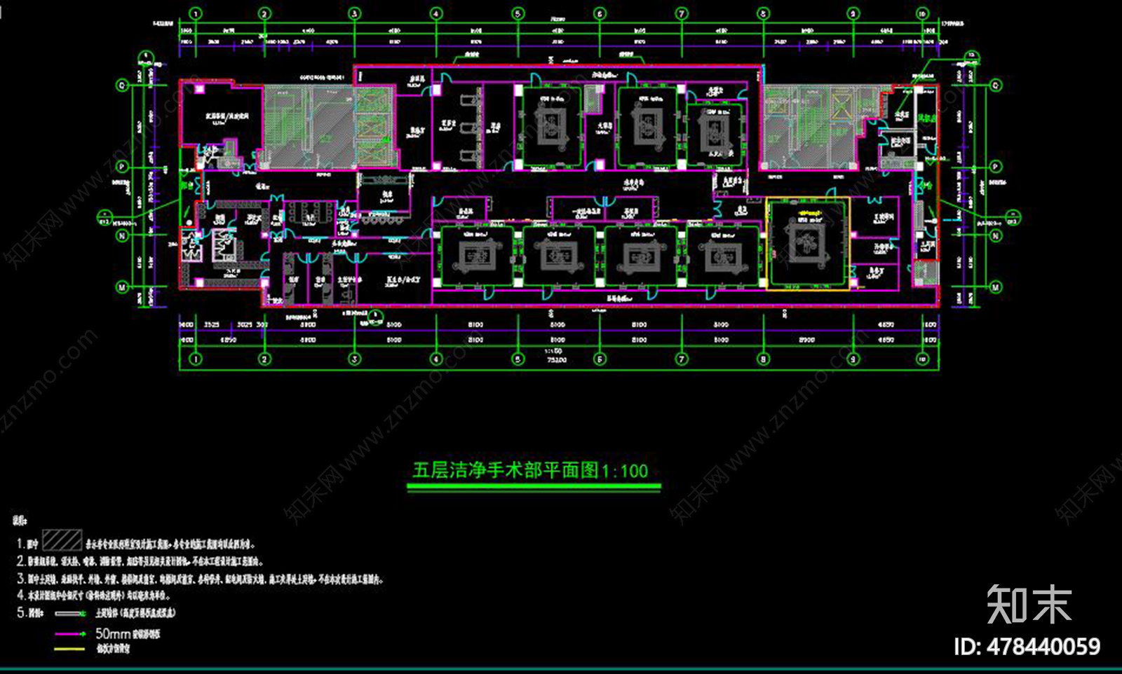 医院cad施工图下载【ID:478440059】