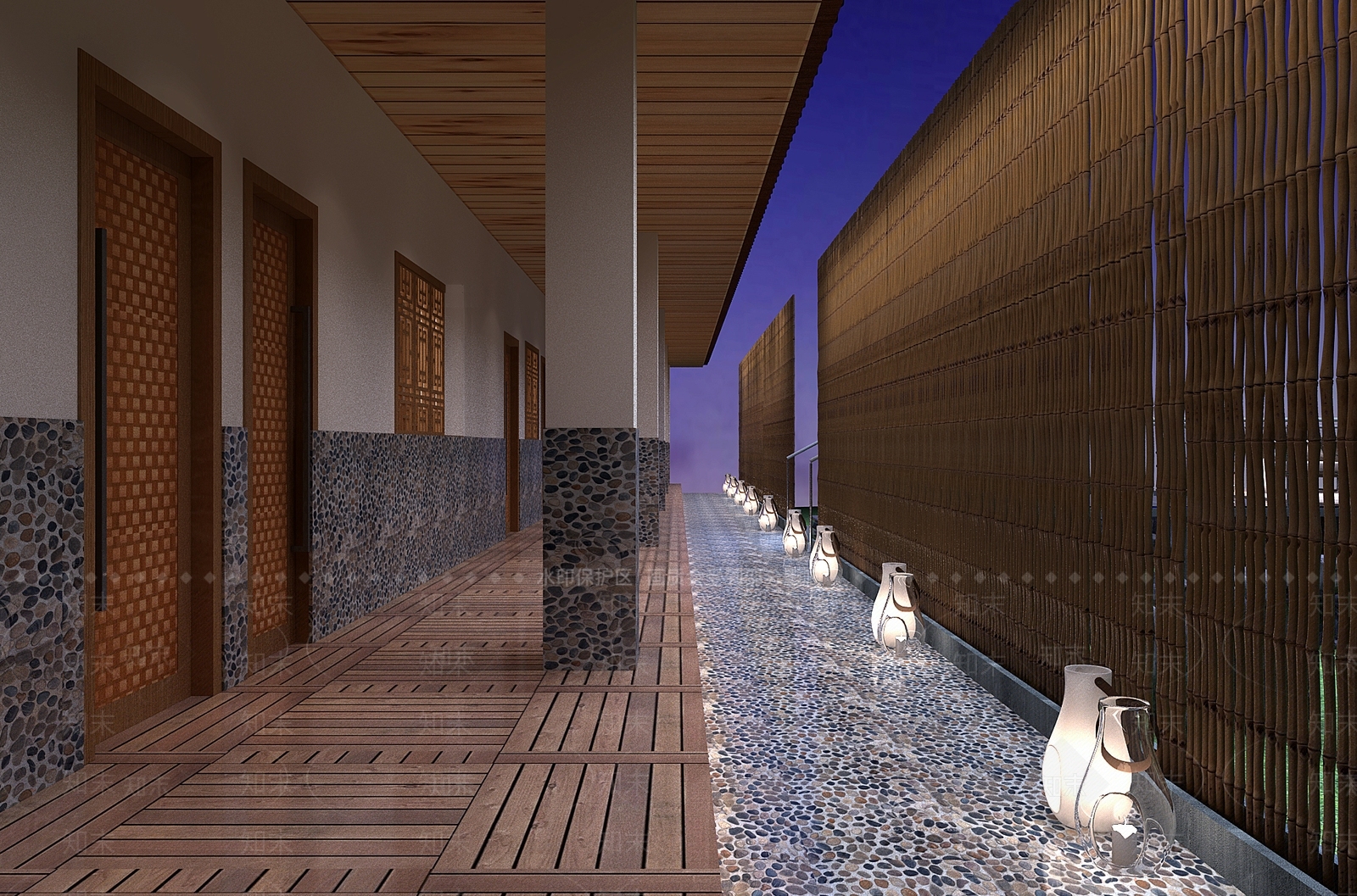 现代民宿3D模型下载【ID:978456625】