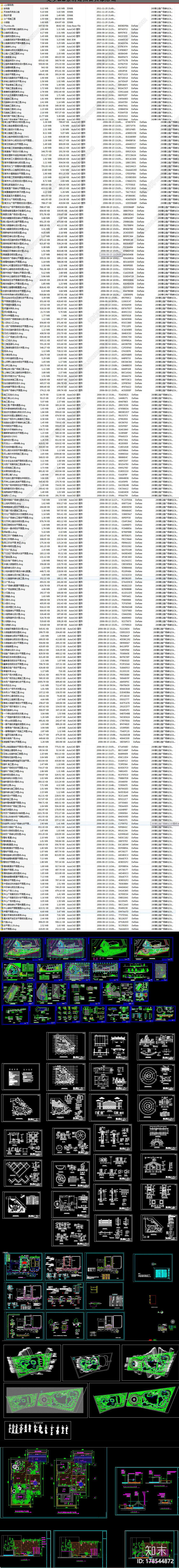 公园景观绿化施工图下载【ID:178544872】