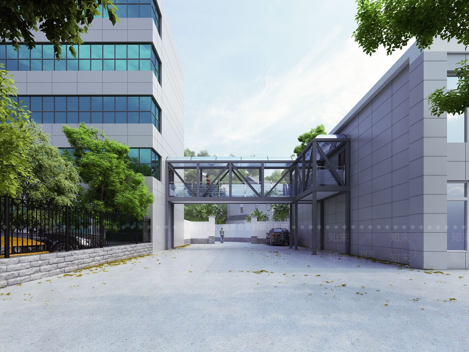 现代天桥3D模型下载【ID:978551548】