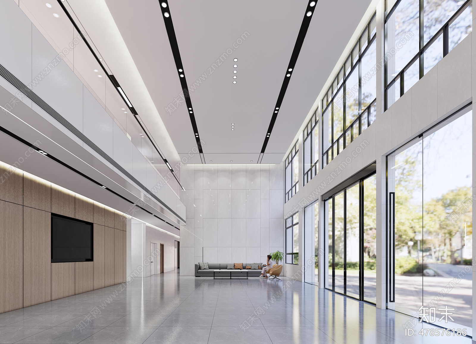 办公室施工图下载【ID:478576186】