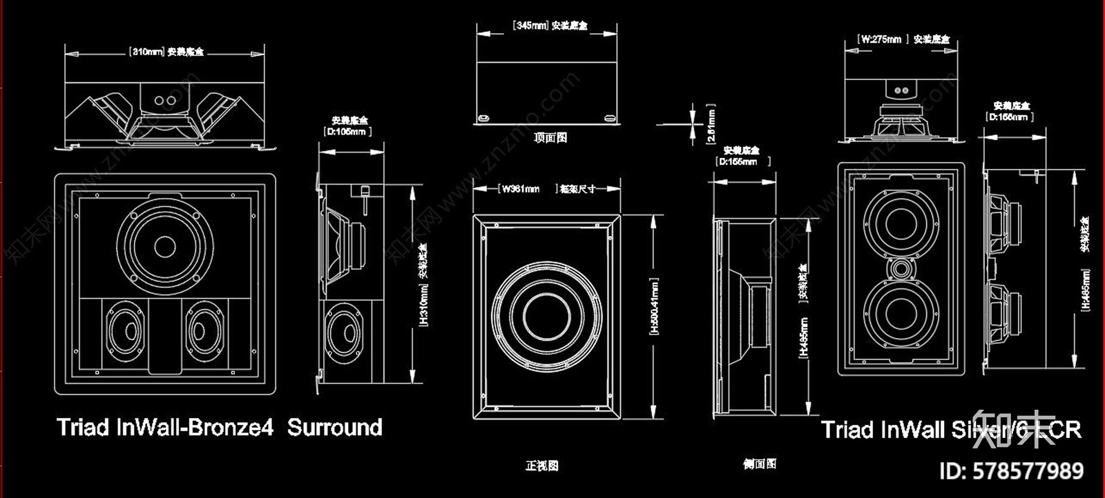 家庭音影室施工图下载【ID:578577989】