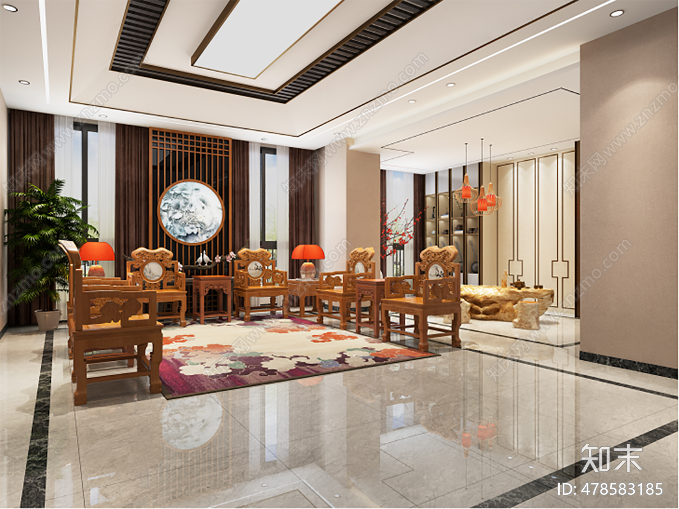 企业写字楼cad施工图下载【ID:478583185】