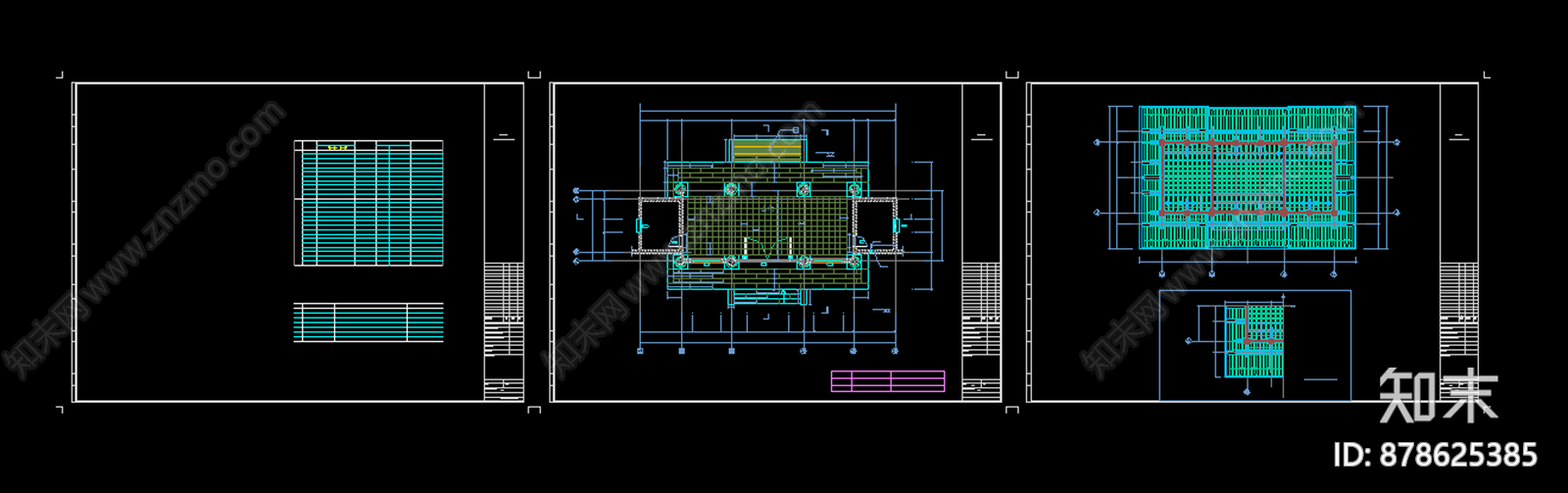 古建筑山cad施工图下载【ID:878625385】