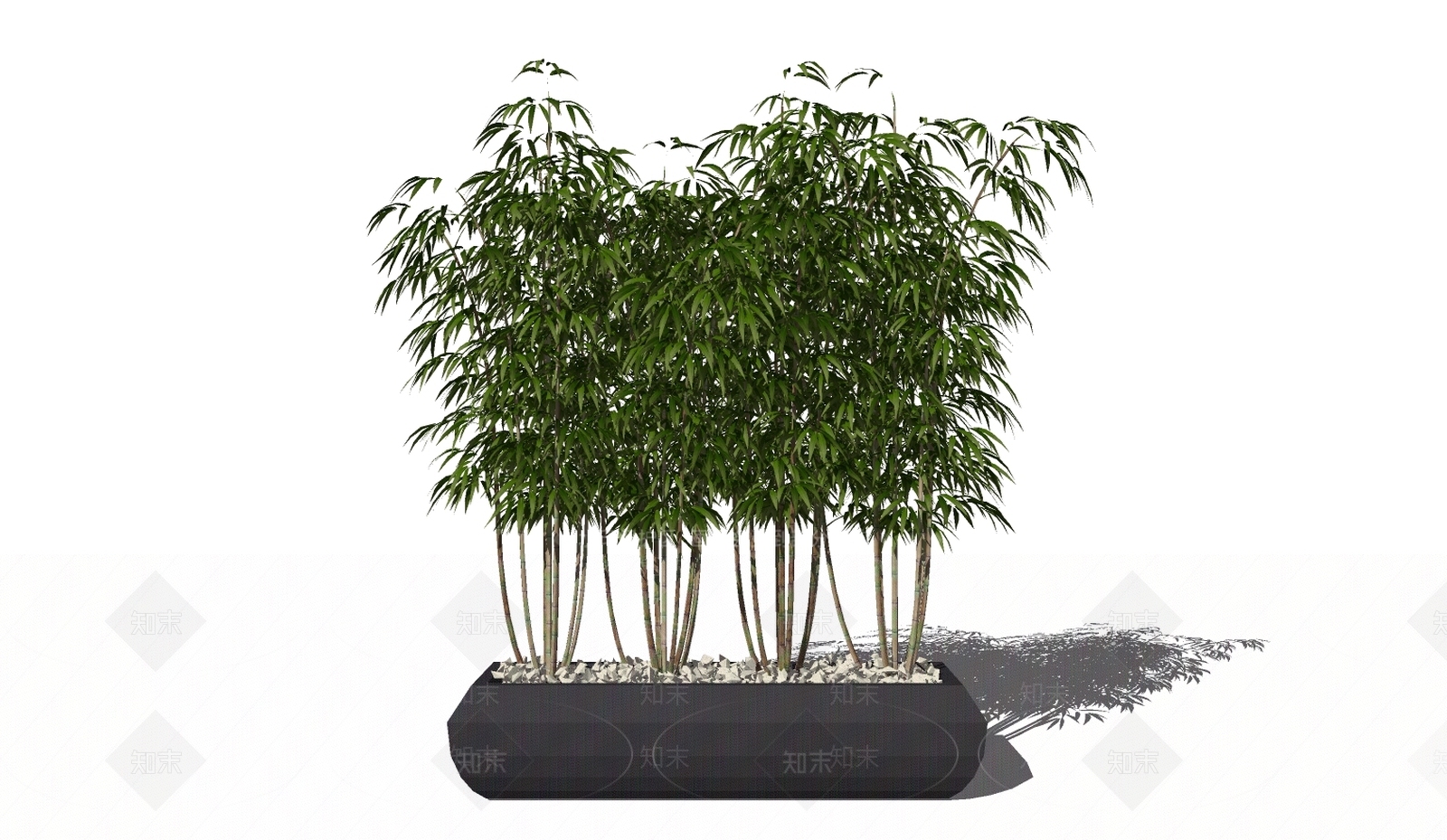 竹子SU模型下载【ID:378631369】