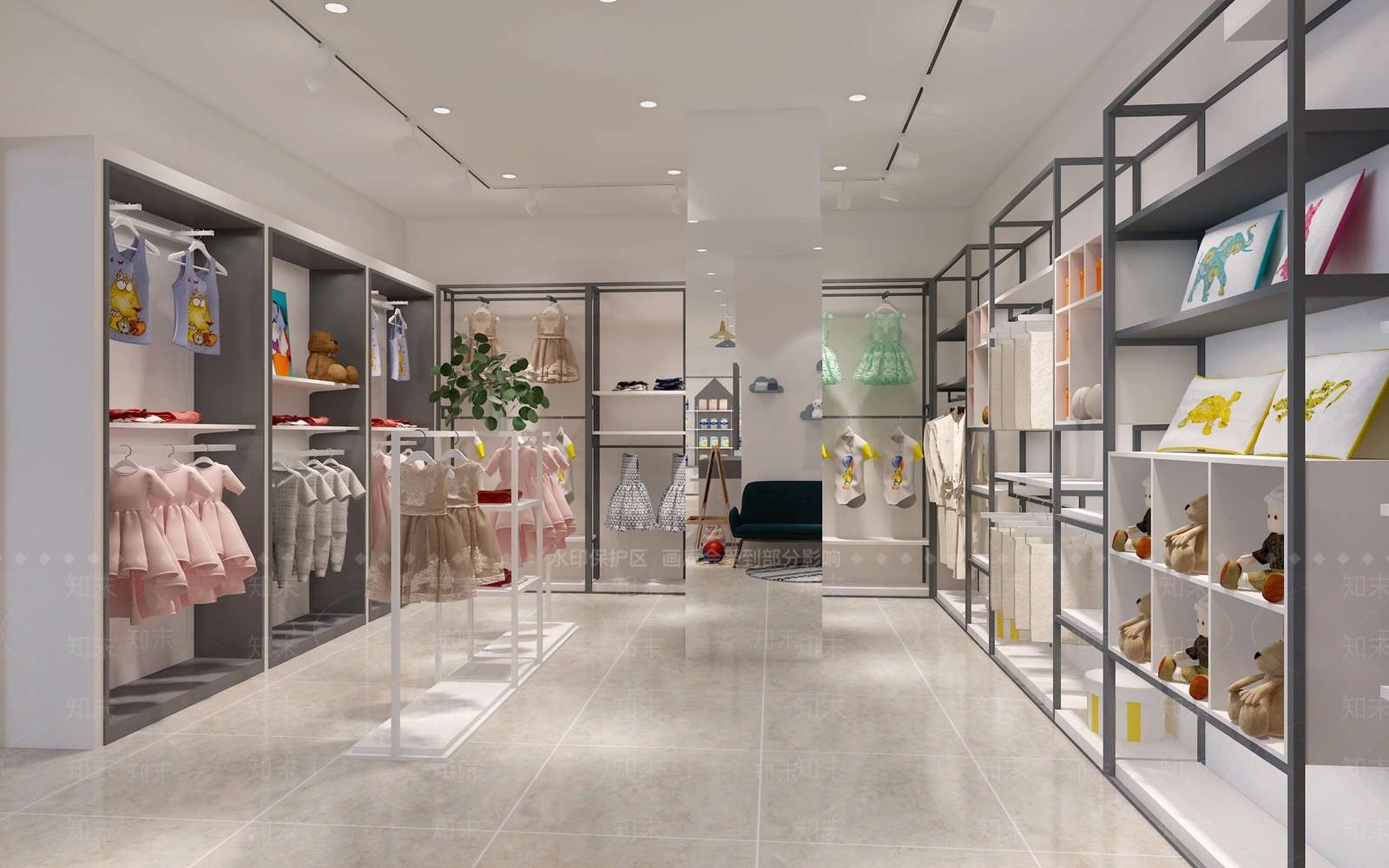 现代母婴店3D模型下载【ID:378638448】