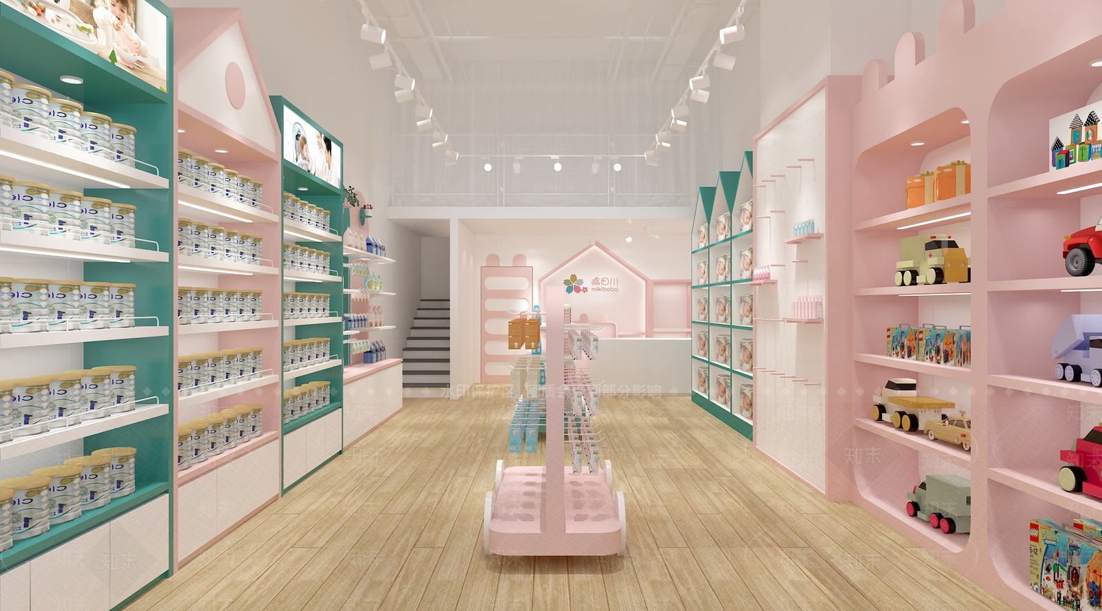 现代店面3D模型下载【ID:378639465】